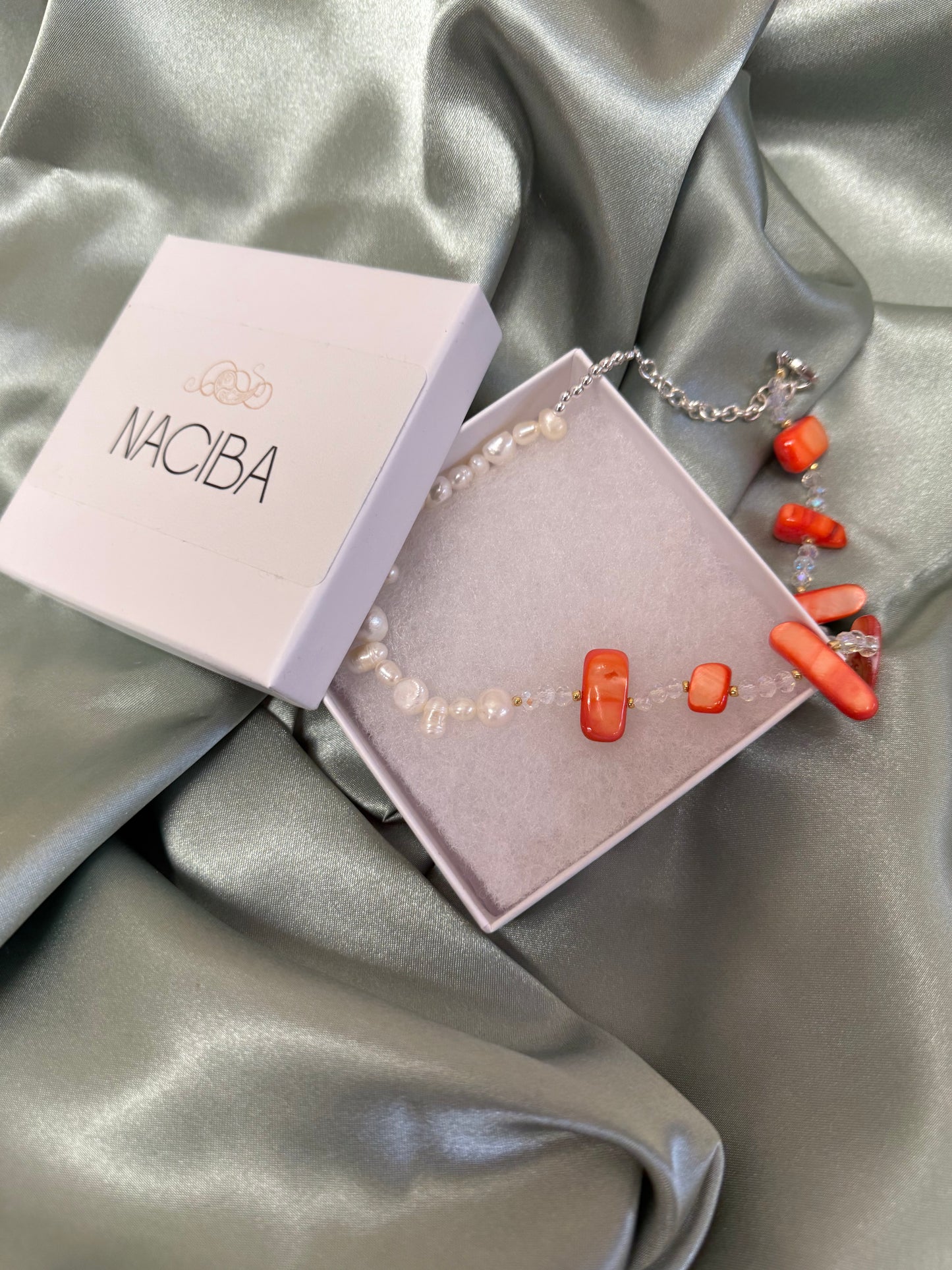Necklace “ Coral”