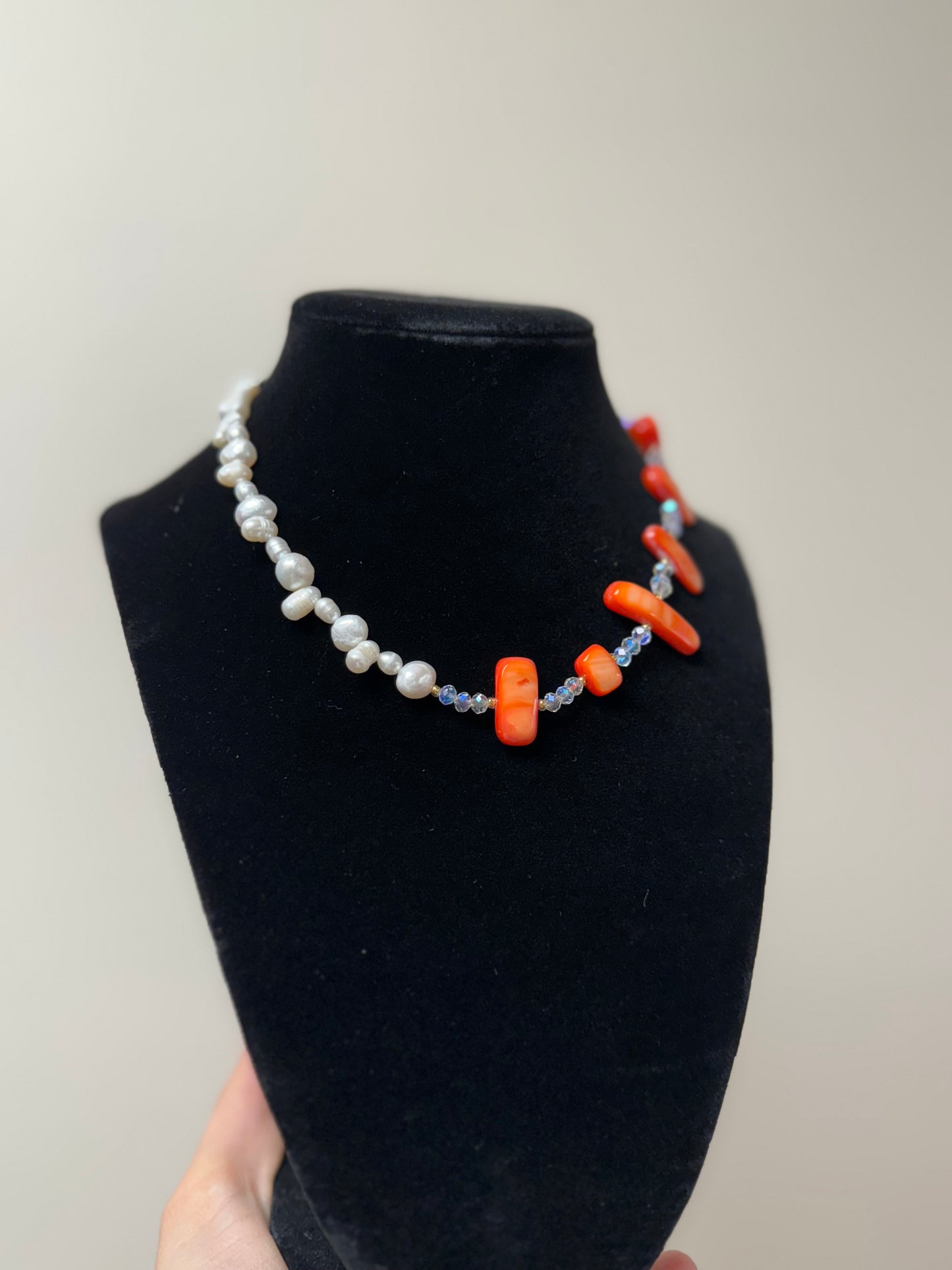 Necklace “ Coral”