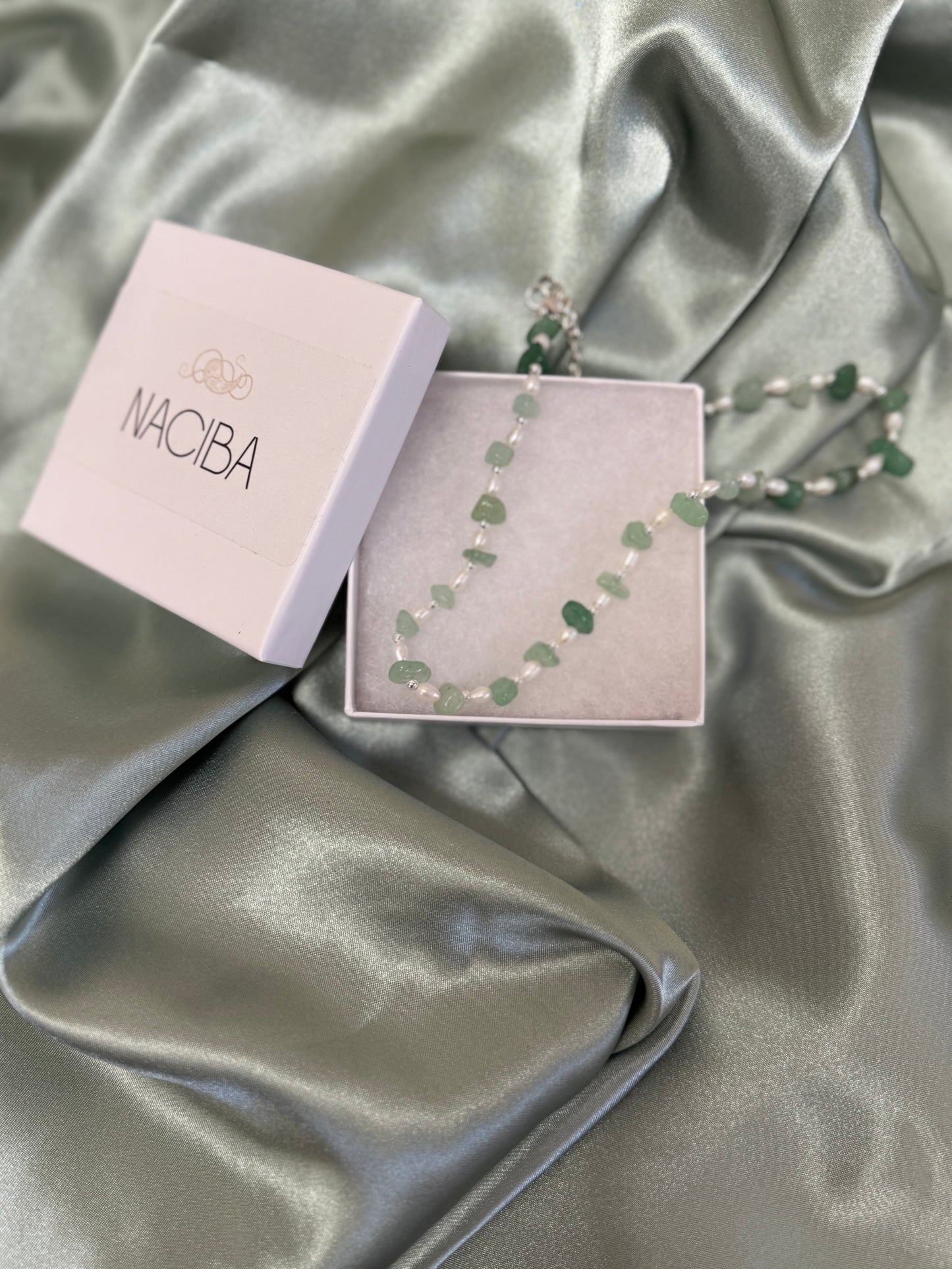 Necklace “ Green Aventurine”
