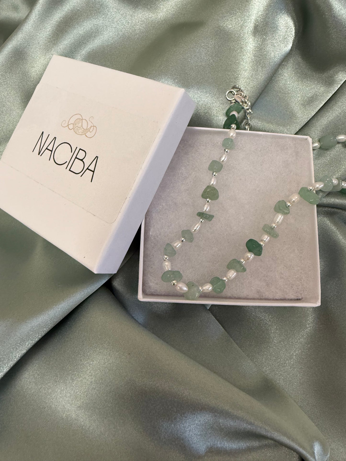 Necklace “ Green Aventurine”