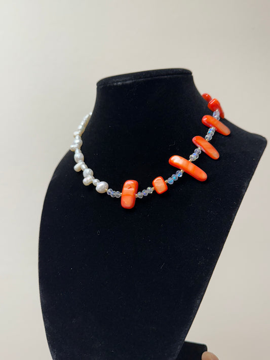 Necklace “ Coral”