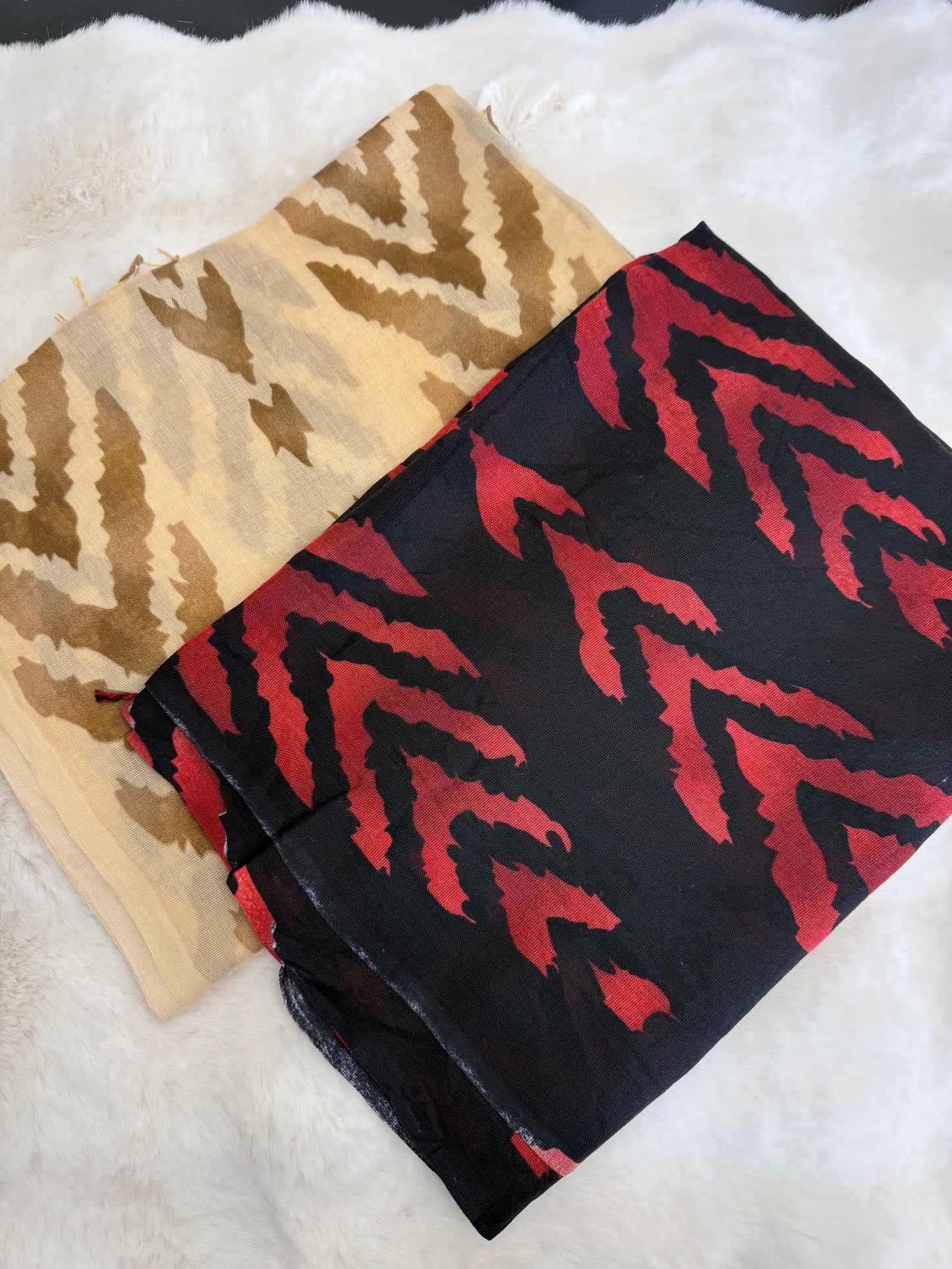 Ikat Printed Modal Scarf