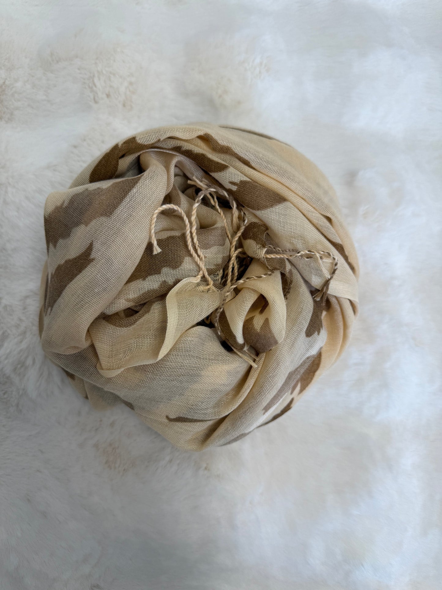 Ikat Printed Modal Scarf