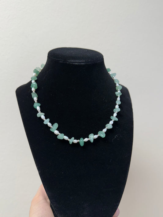 Necklace “ Green Aventurine”