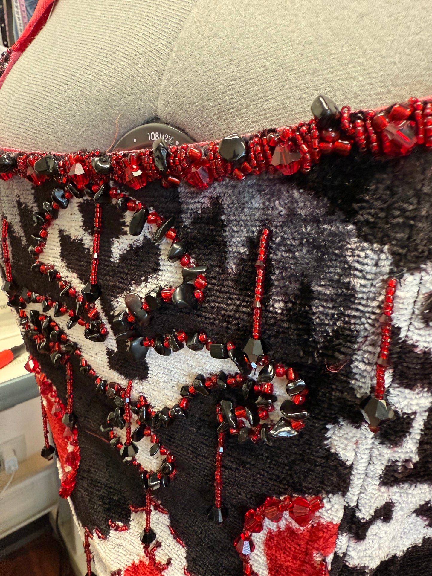 Red Angel Corset top