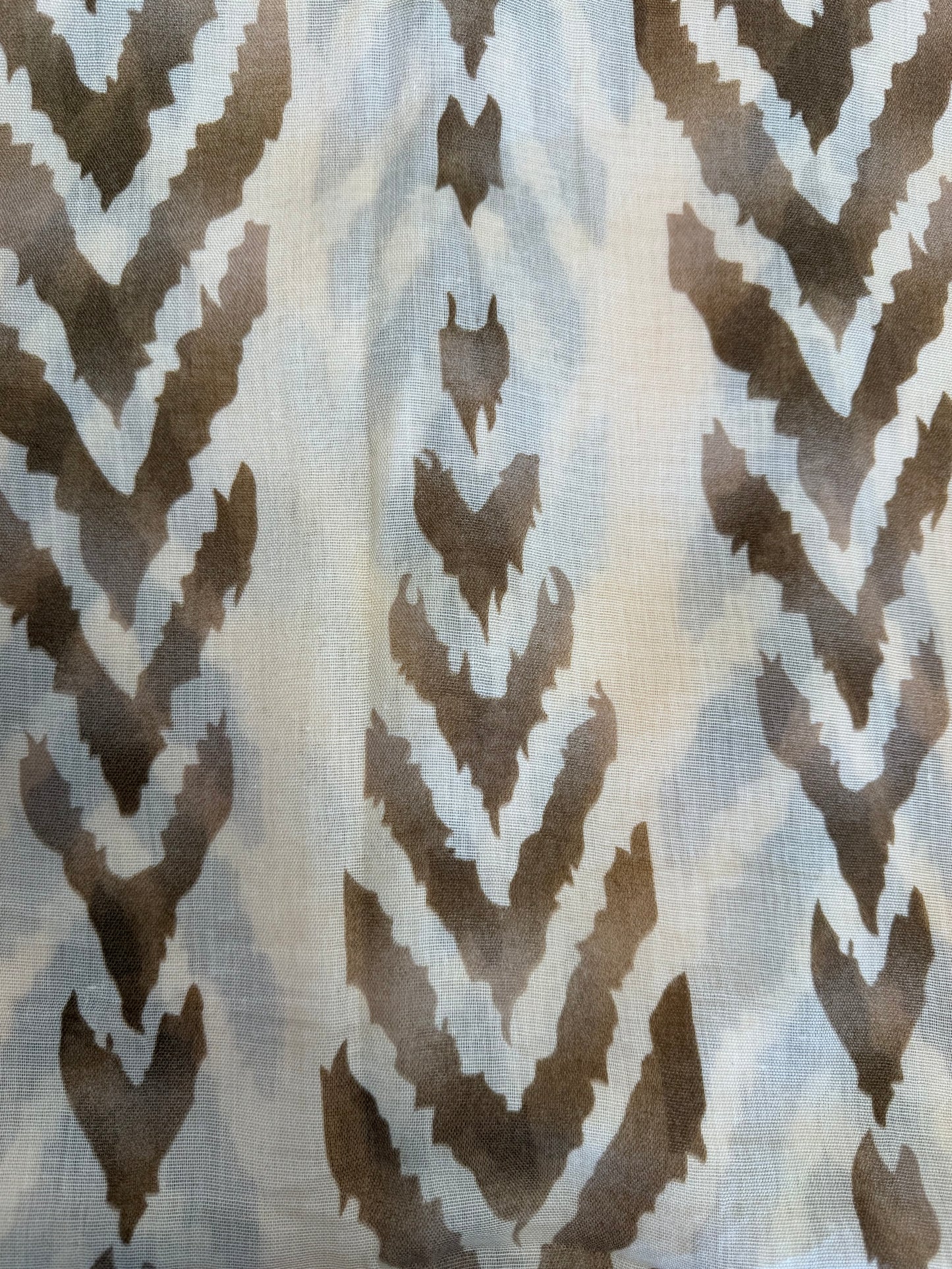 Ikat Printed Modal Scarf